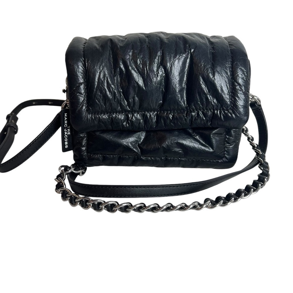 The Marc Jacobs Mini Pillow Crossbody Bag in Black